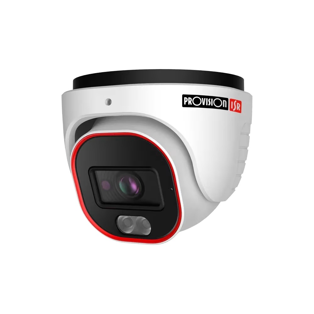 4MP Rainbow Fixed Turret Cam. White LED - DL-340IPERN-36