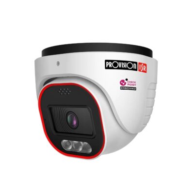 4MP Active Deterrence Fixed Lens Dome/Turret Camera with Hybrid LED - DH-340ADSN-28