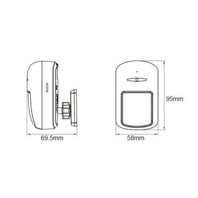 2MP Fixed Lens Hidden Camera with IR LED - IV-320IPSN-37 - Image 2