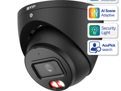 Professional AI Series 6.0MP Fixed Turret (Black) - VSIPP-6DIRG-I3-B