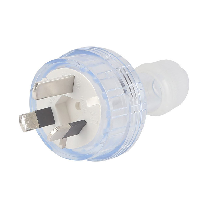 3-pin AC Standard Plug 10A - Male - PWR-W10PC