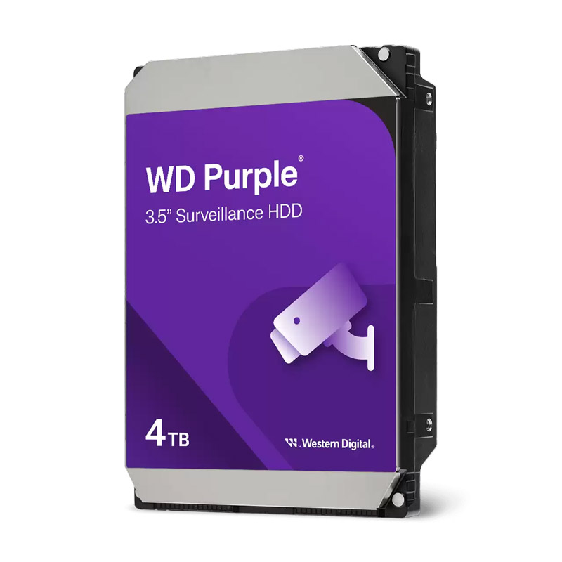 4TB Western Digital Purple AI Surv. Hard Drive - HD4TBSV-WD