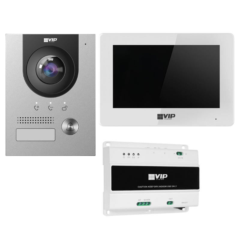VIP Vision 2-wire intercom system - single button