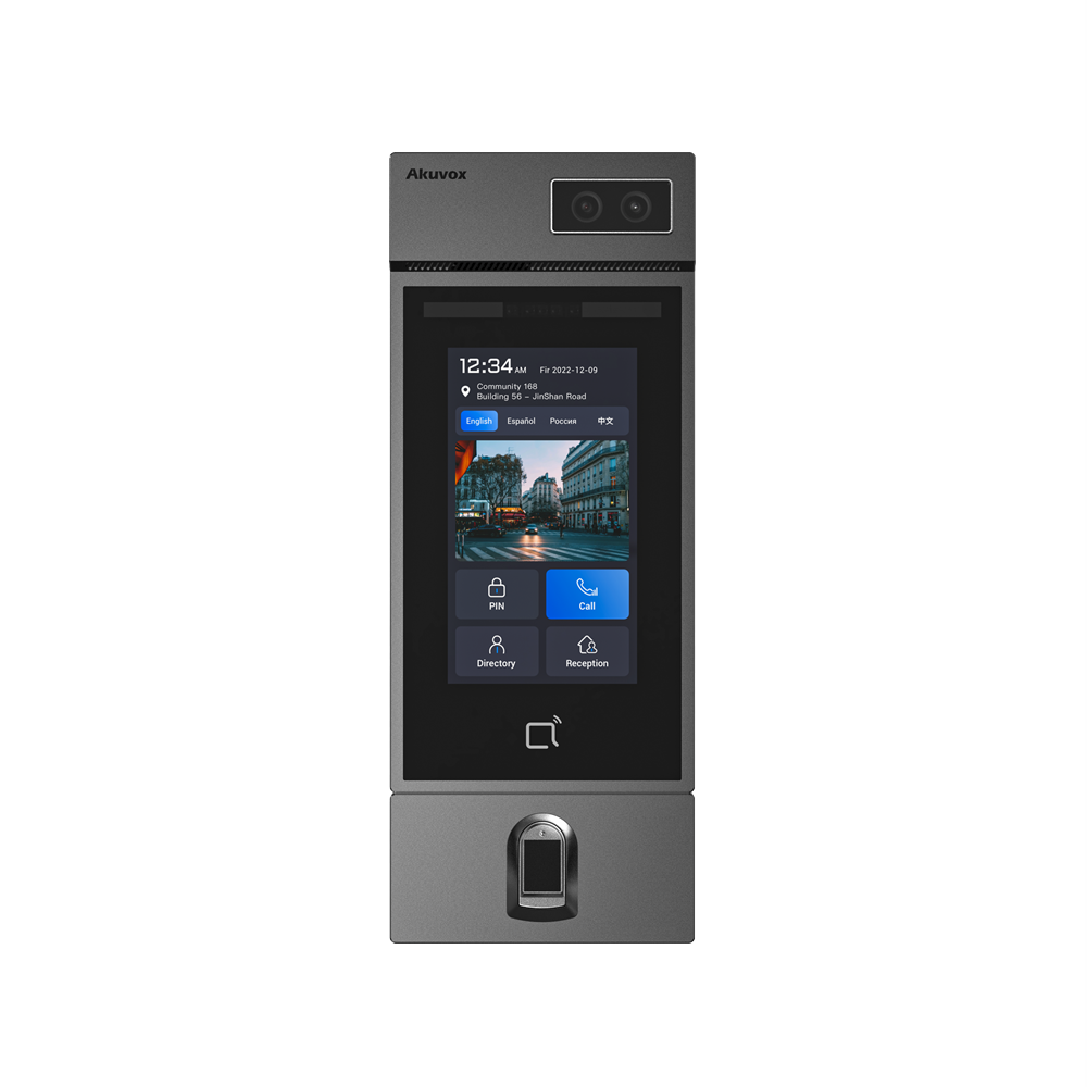 Akuvox Facial Recognition Door Phone with Functional Modules - FP