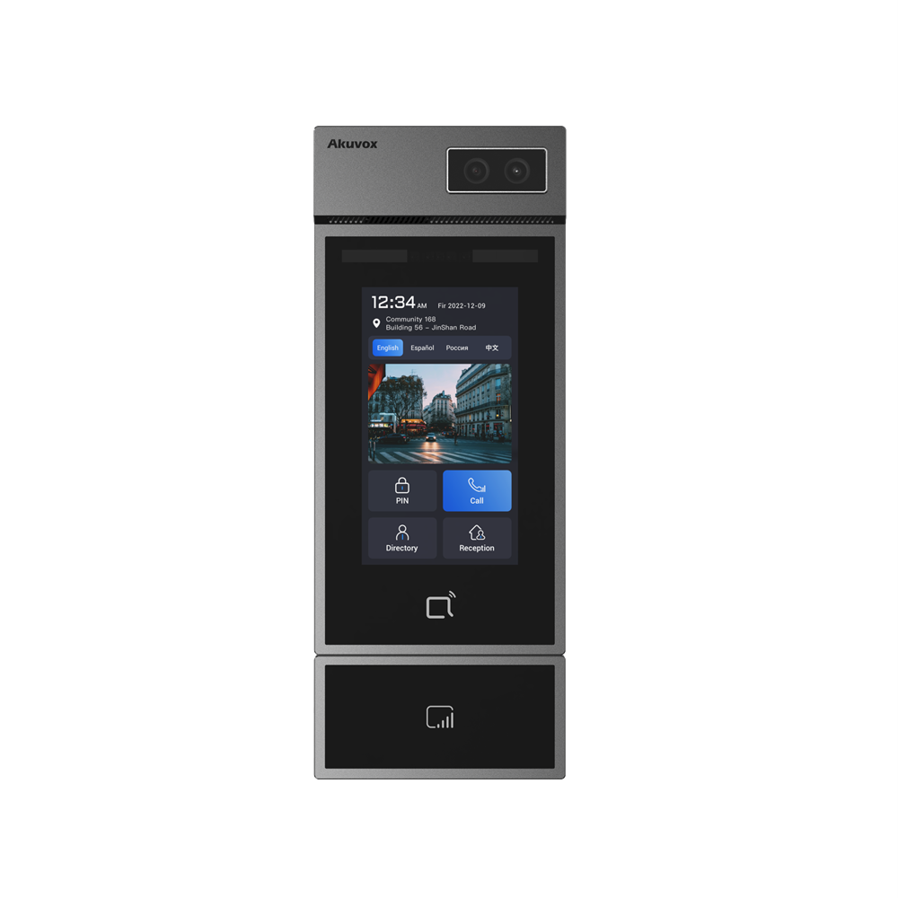 Akuvox Facial Recognition Door Phone with Functional Modules - LTE