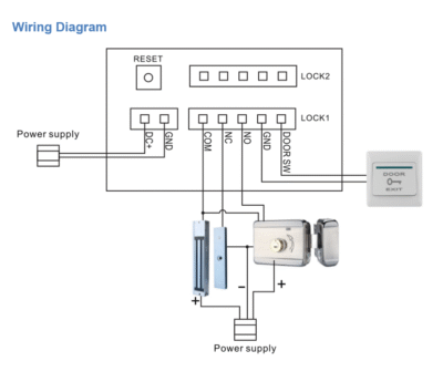 LTE 4G Door Intercom - 1 buttons, Keypad, 2 doors AN3804 - Image 3