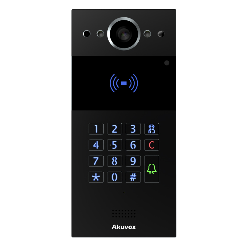 Akuvox R20K Doorphone with Keypadand LTE (4G) - BLACK