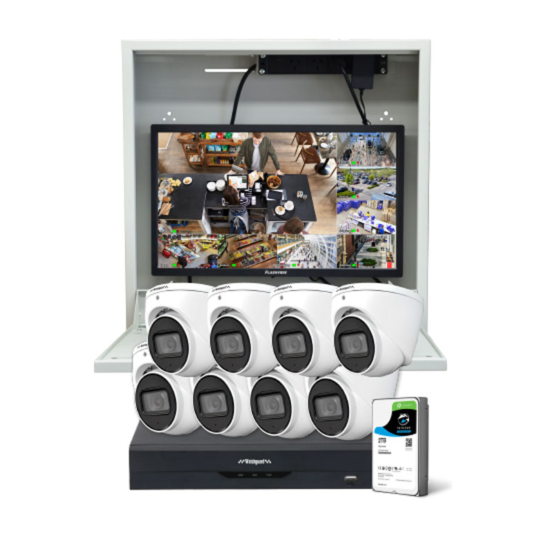 The Ultimate 8 Camera AI CCTV Bundle - 2601KITB