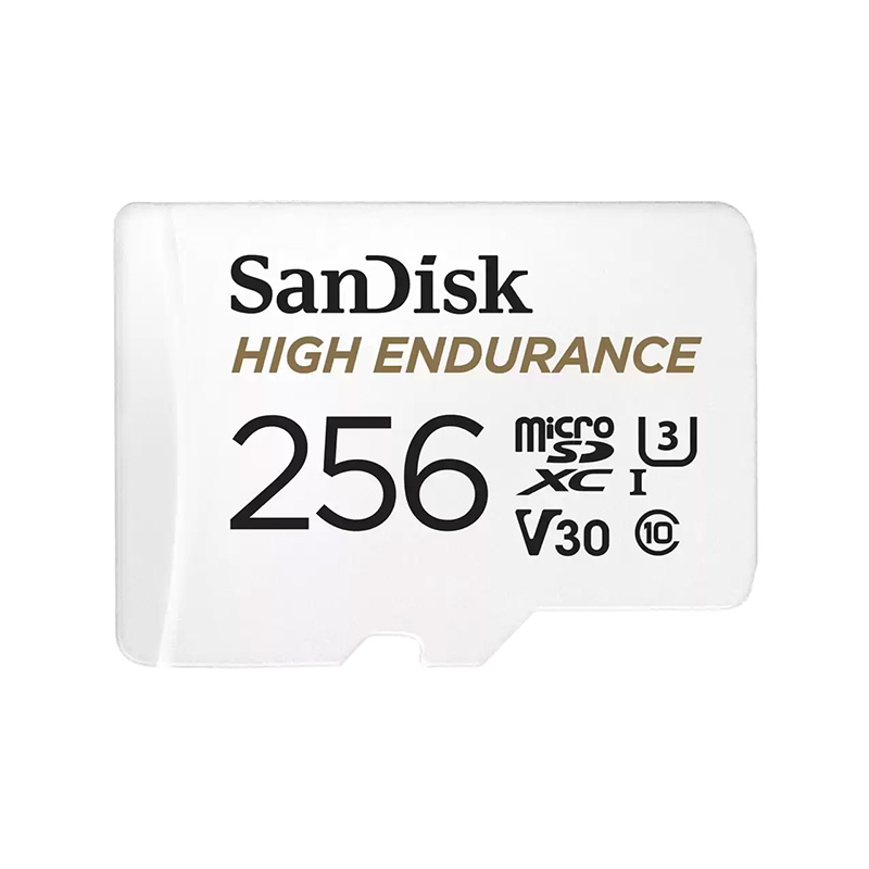 256GB High Endurance Surveillance MicroSD Card - MICROSD256GBHE