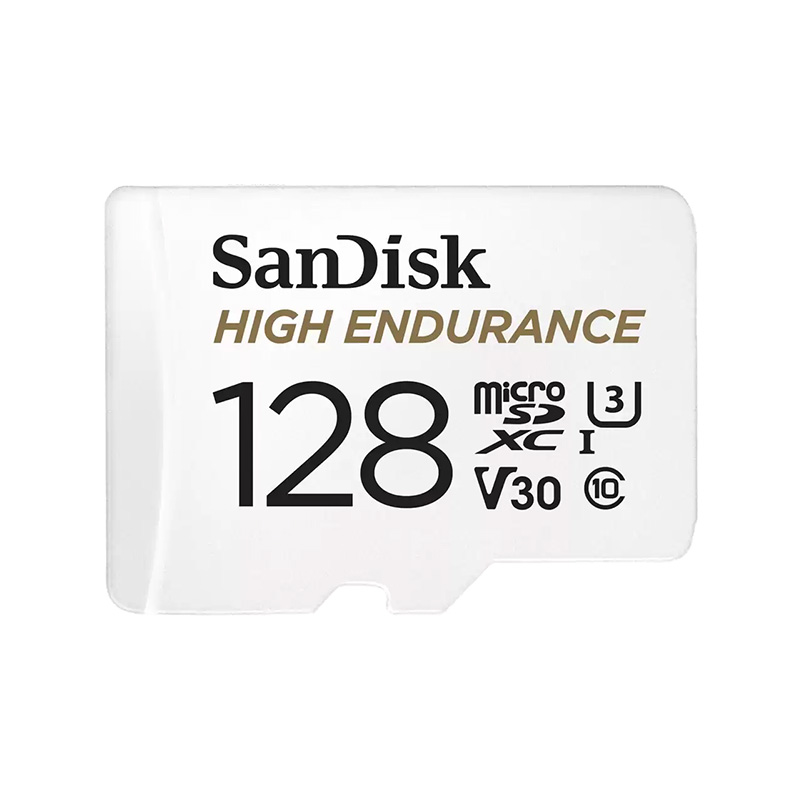 128GB High Endurance Surveillance MicroSD Card - MICROSD128GBHE