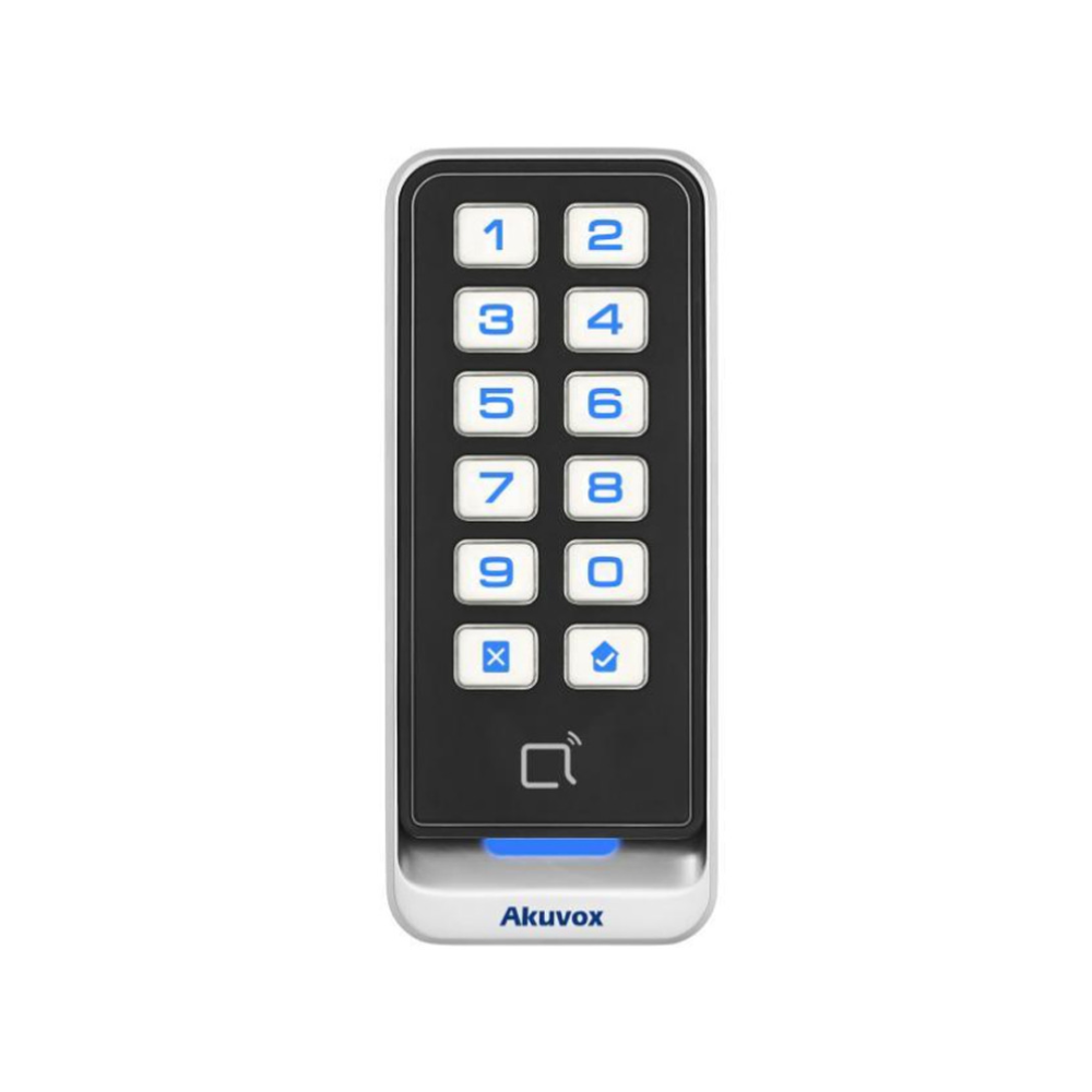 Akuvox Aluminium RFID Card Reader with Keypad