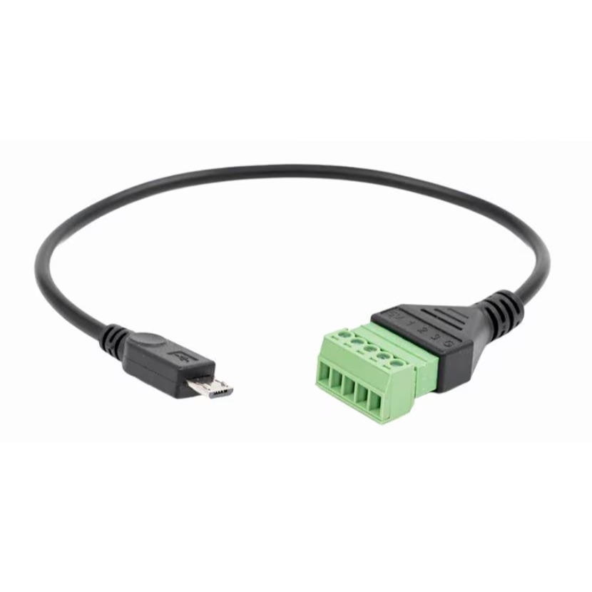 Micro USB to 5 Terminal Add-on Shelly Pill