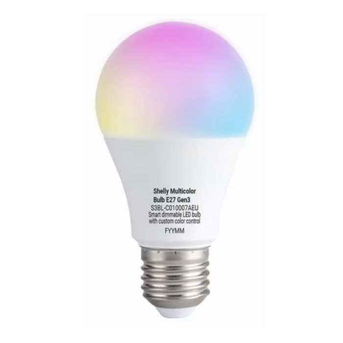 Shelly Multicolor Bulb E27 Gen3