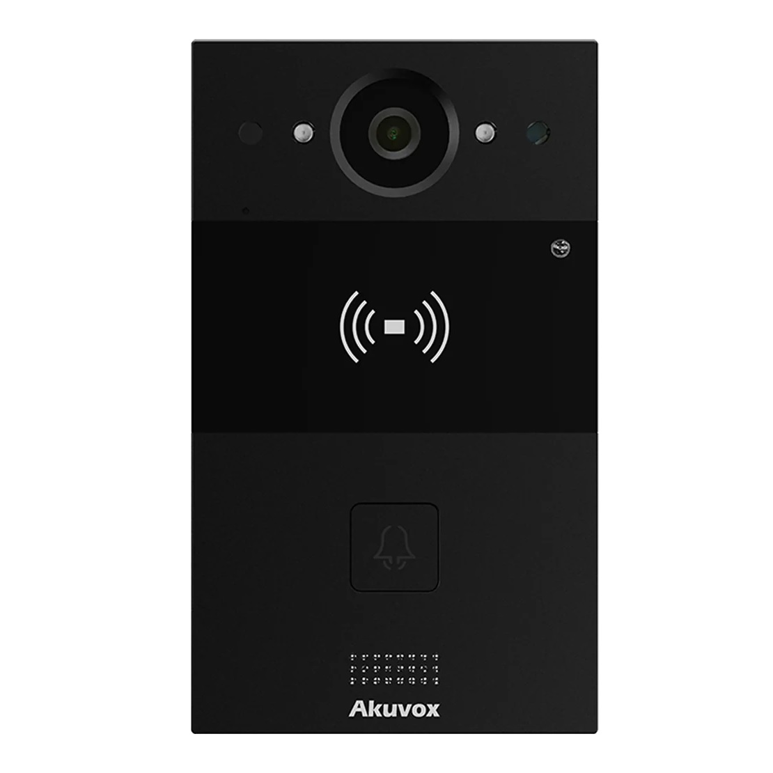 Akuvox R20A Black SIP Intercom, Single Button