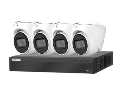 LA Series 4 Channel 6.0MP AI Surveillance Kit (4CH, 4 Cams) - NVRKIT-LA460-4C